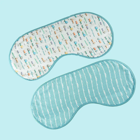 Organic Burp Cloths (set of 2)- Traffic Jam