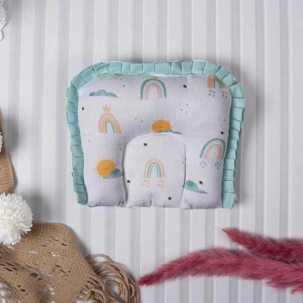 Newborn U-Pillow- Colorful Rainbows